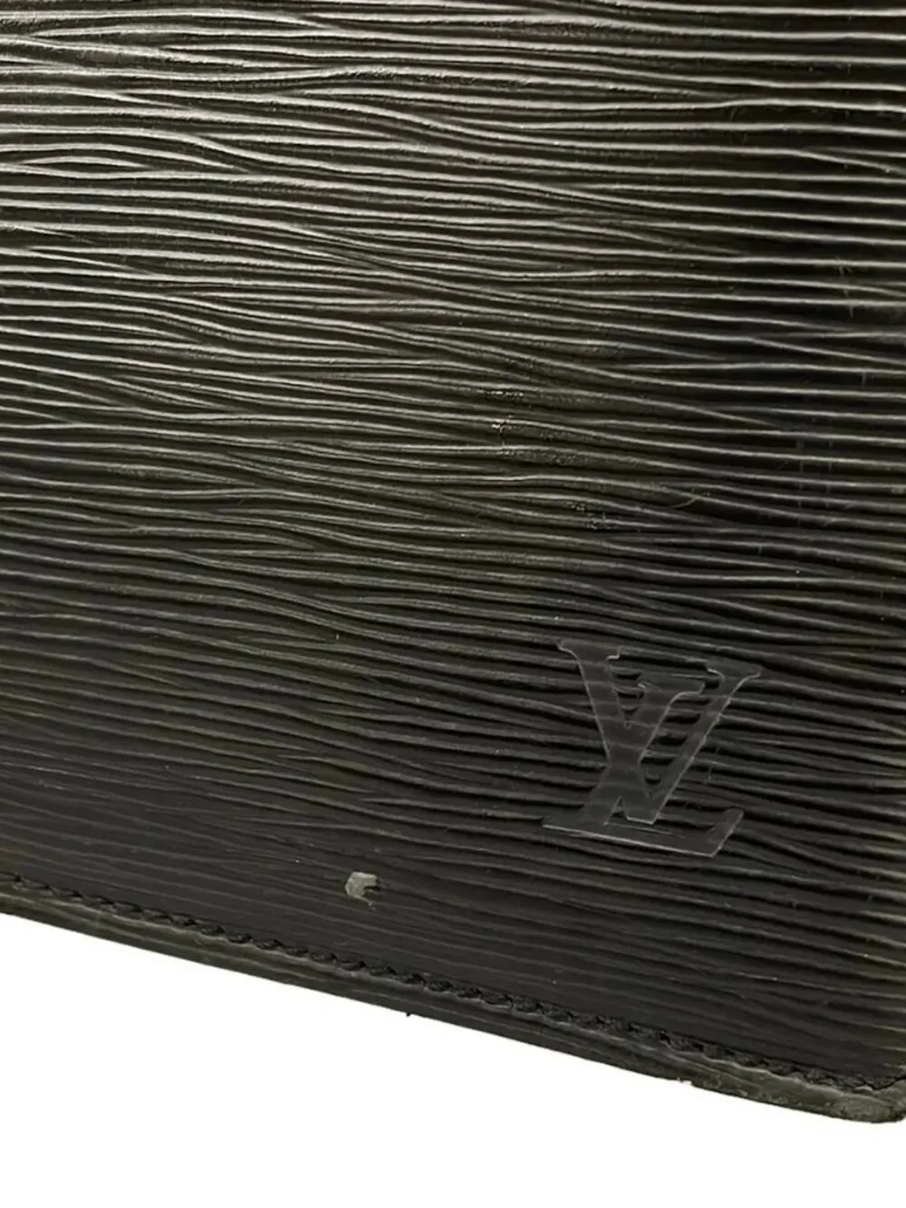 LOUIS VUITTON Riviera M48182 Noir Epi Unconfirmed Handbag